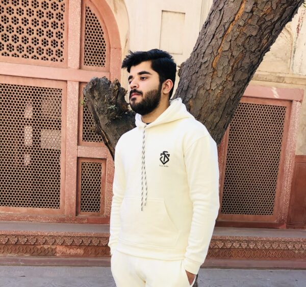 Cream Hoodie