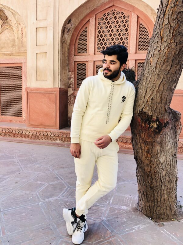 Cream Track Suit